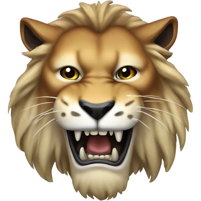 Smilodon with long fangs  emoji
