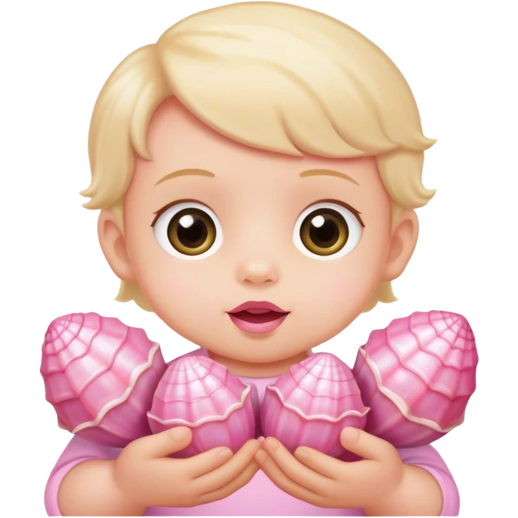 baby Pink-Shells emoji