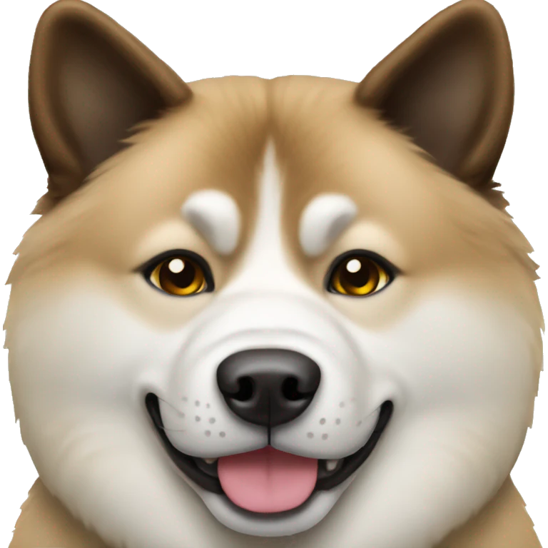 american akita dog  emoji