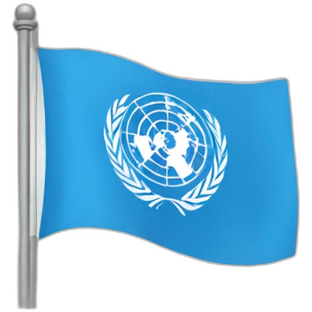 UN flag without Russia emoji