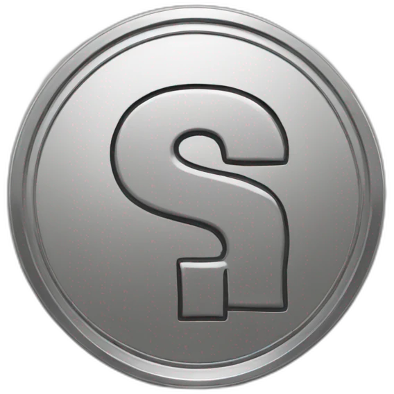 Coin with a question mark emoji
