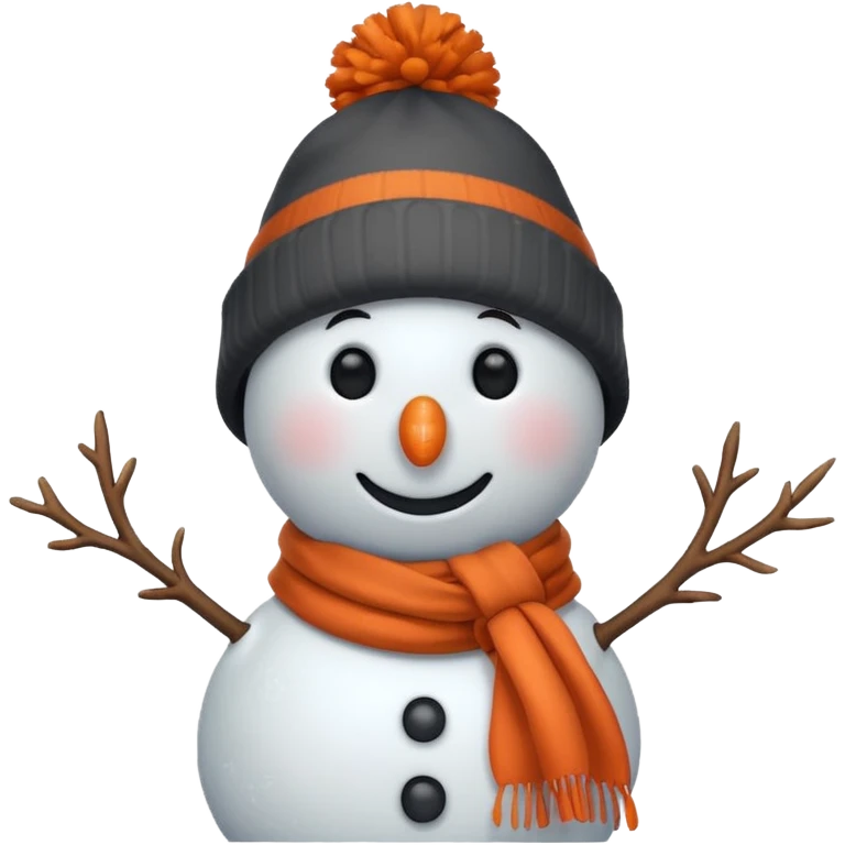 Winter snowman  emoji