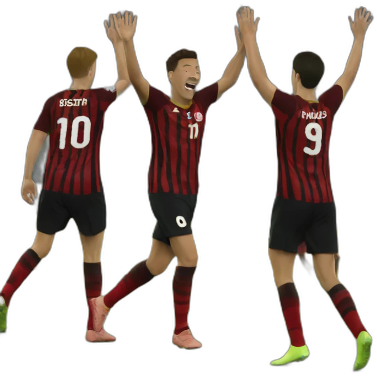 Bellingham goal celebration two hands up emoji
