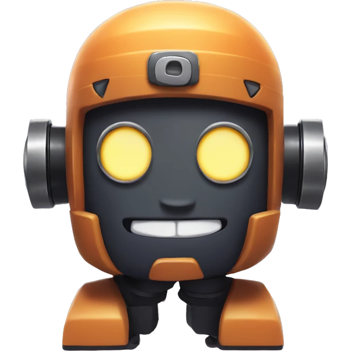 R-t robot from brawl stars emoji
