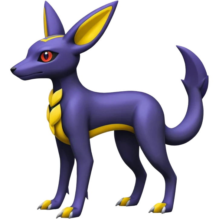 Heliolisk-Lombax-Sergal-Umbreon-Cyclizar-Genesect-Pokémon, full body emoji
