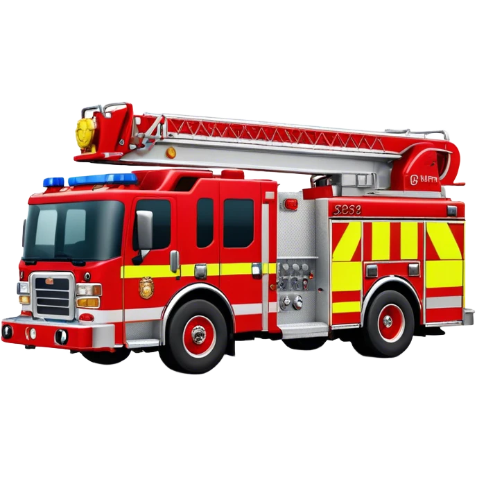 Fire Engine - Pierce Enforcer Pumper (Model Year: 2021) (Iconic colour: Red) emoji