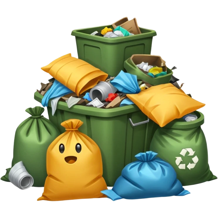 trash in trash out emoji