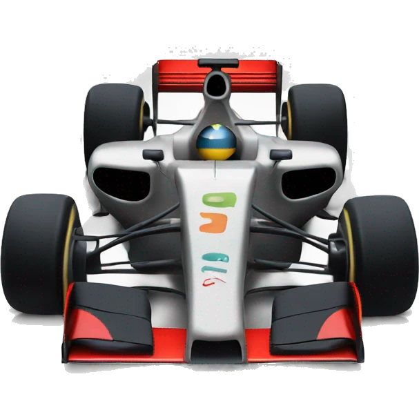 Formula 1 car emoji