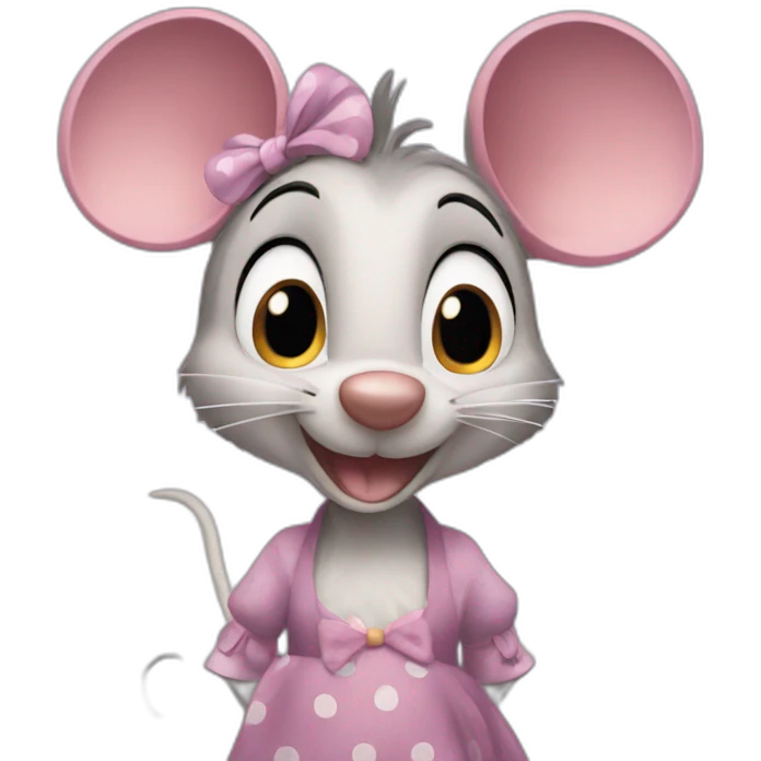 Ratita minnie emoji