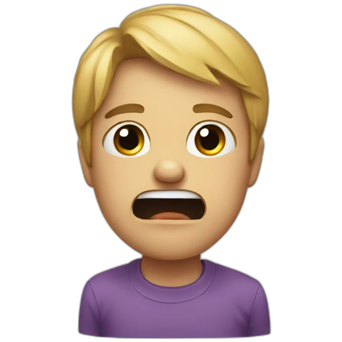 qwerty crying that his family abandoned him emoji