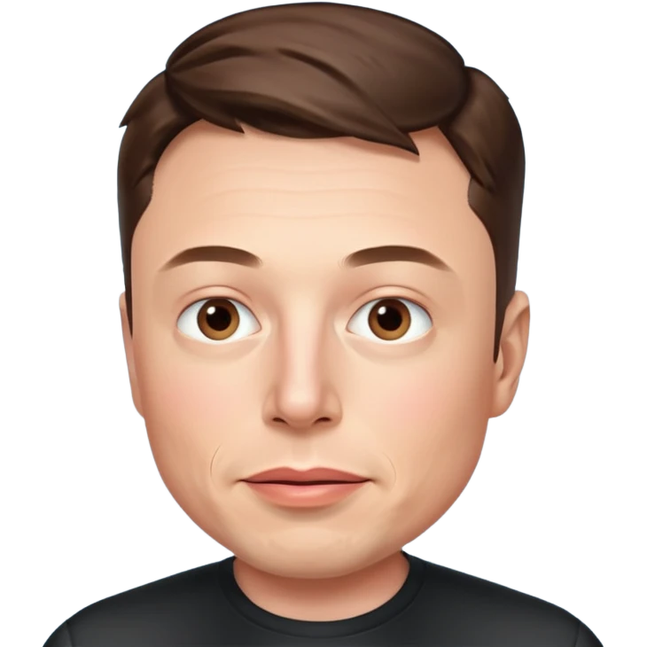 Elon Musk emoji
