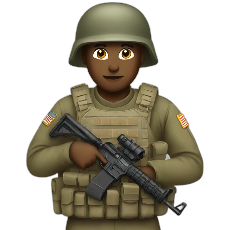soldier emoji
