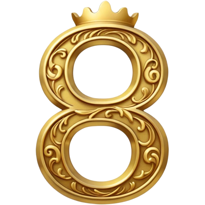 Fancy number 9 emoji