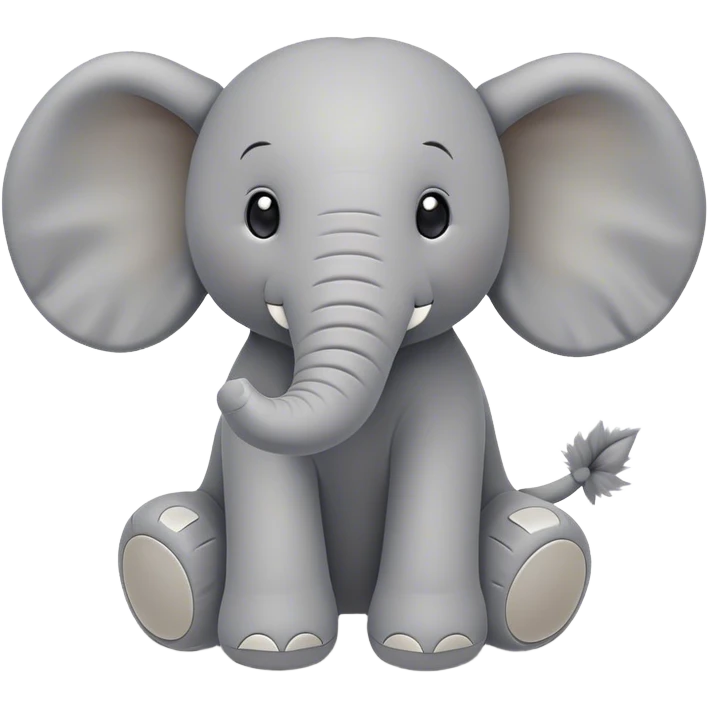 Jellycat smudge elephant plush emoji