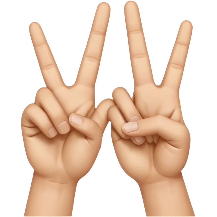 Something similar to this emoji "✌️" with let it show that it is made with AI emoji