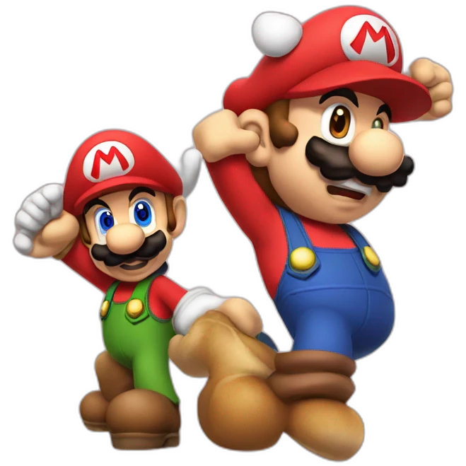 mario and lugi emoji