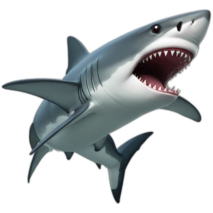 Savage shark  emoji