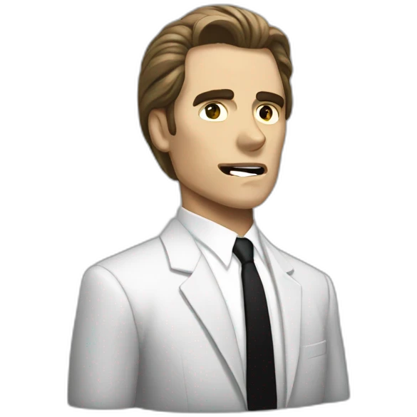 American psycho emoji