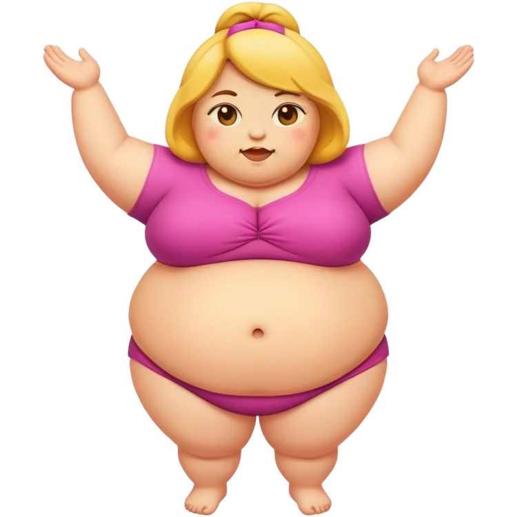 Fat girl emoji