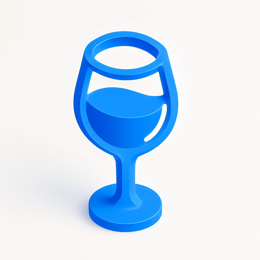 wine glass emoji