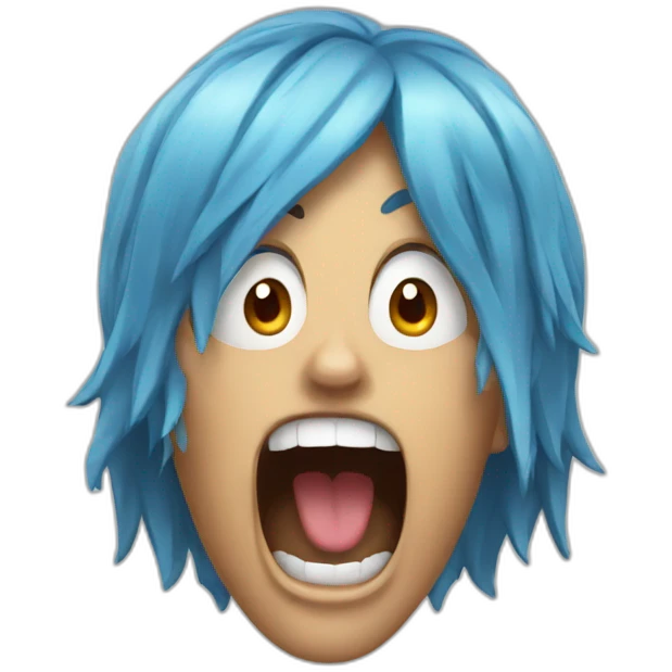 screaming emoji