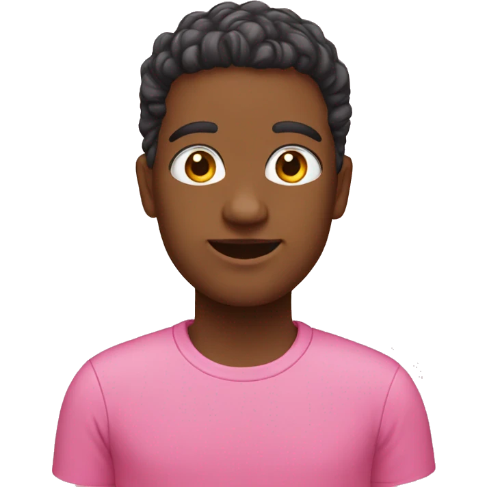 Pink emoji