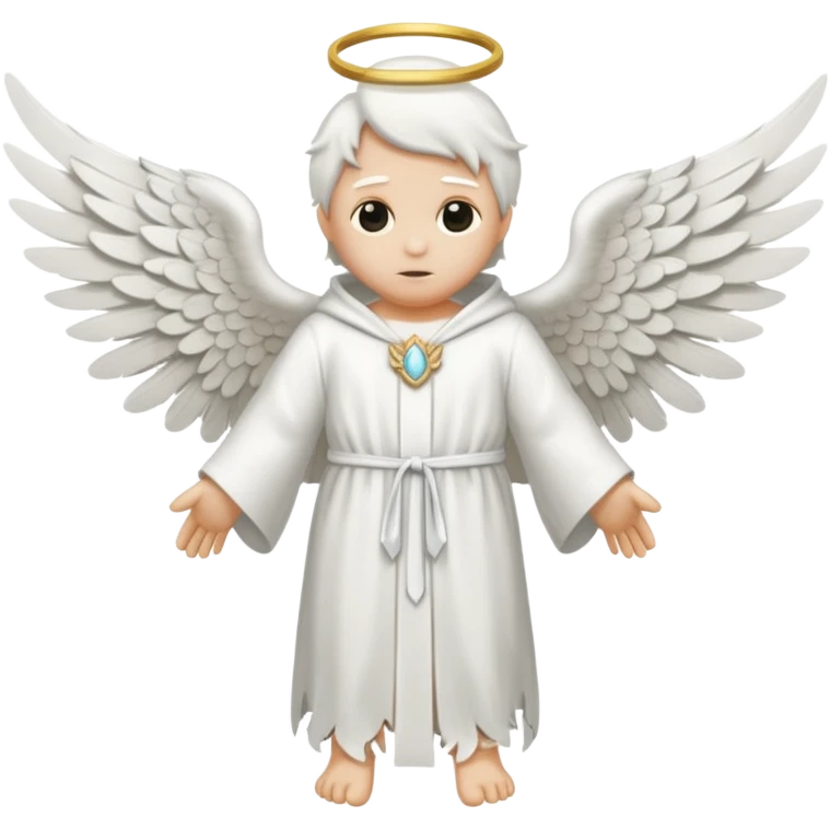 Headless angel emoji