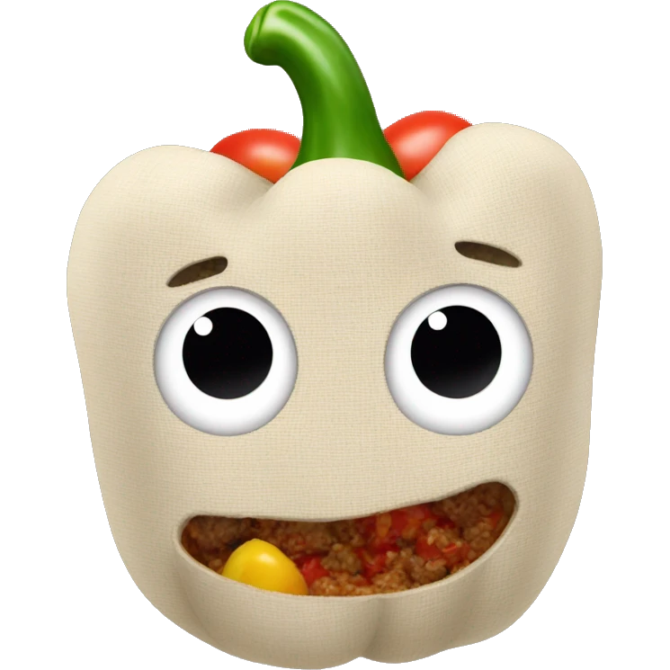 stuffed peppers dish emoji