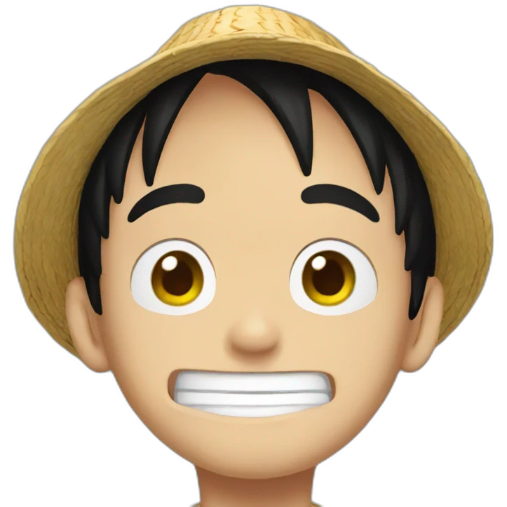 Luffy emoji