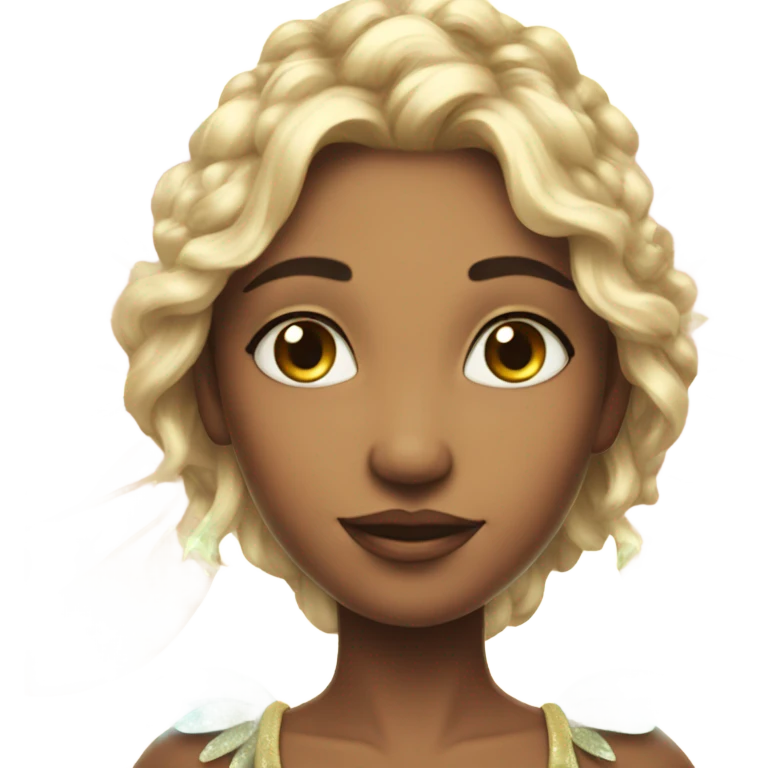 Sparkly fairy goddess.  emoji