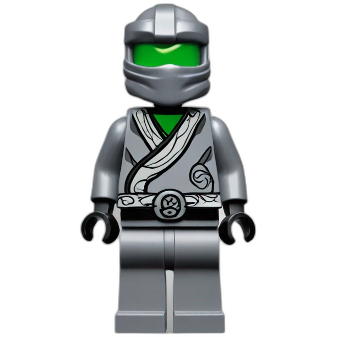 Lego ninjago gray emoji