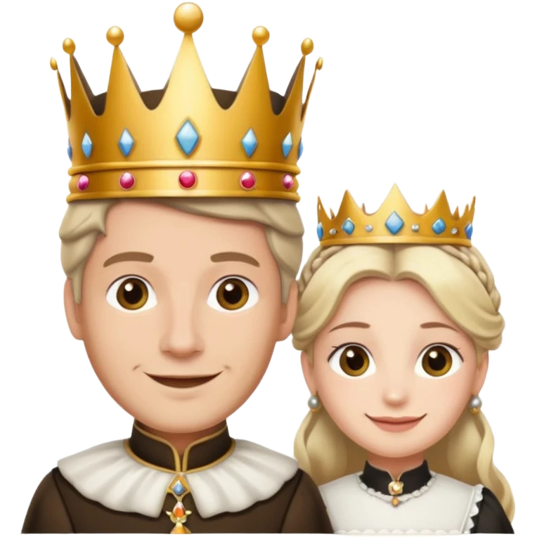 King and maid emoji