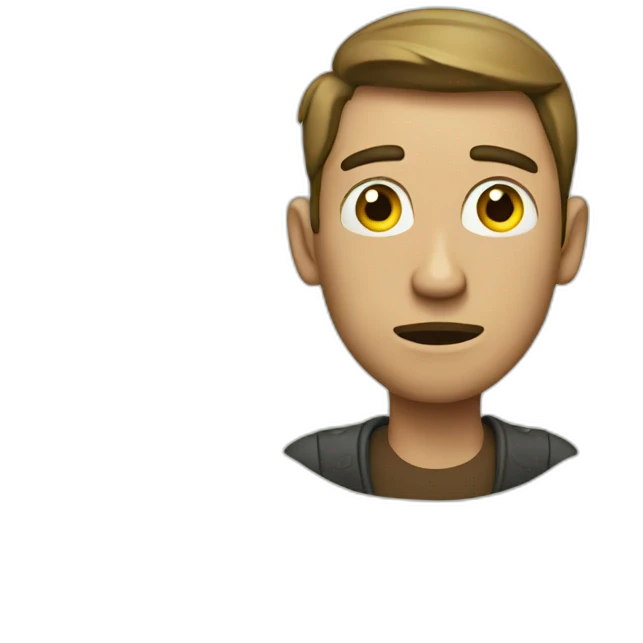 guy who lost all of his money emoji