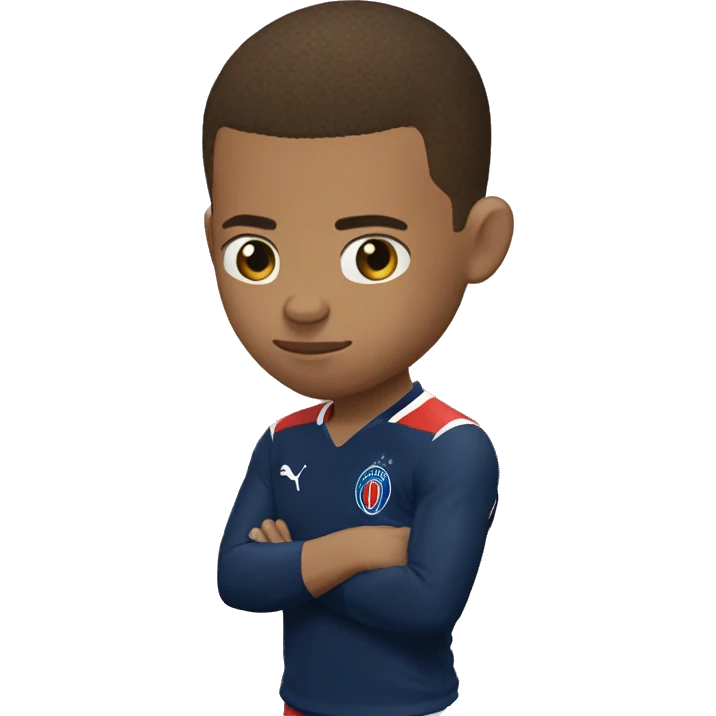 Mbappe pleure emoji