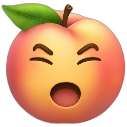 problematic peach emoji