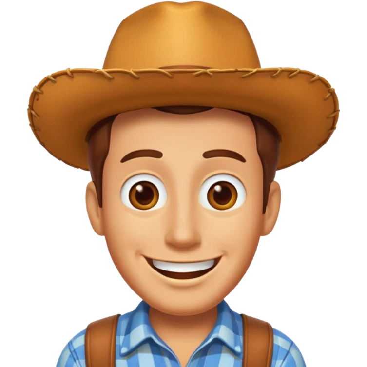 Woody diciendo hola emoji