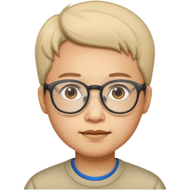 chinese with glasses emoji