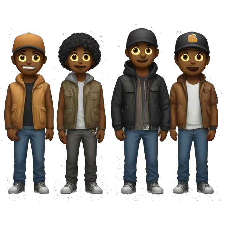 Street gang team emoji