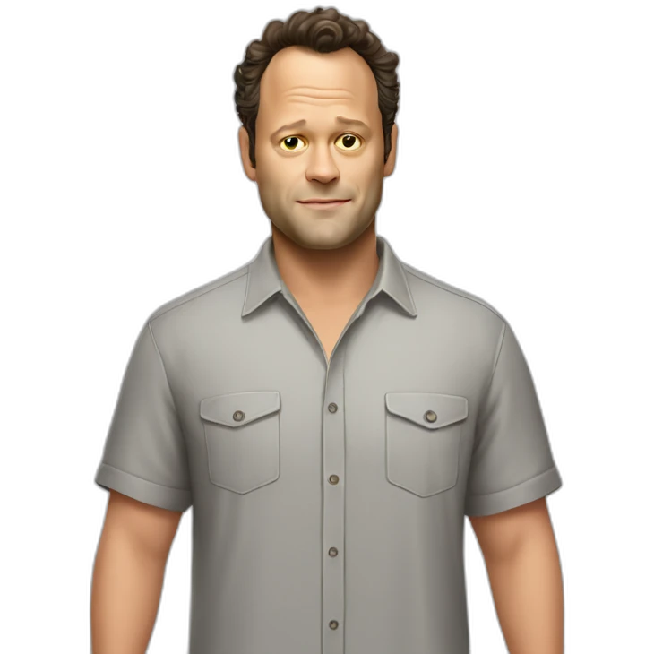 vince-vaughn cartoon wearing shirt emoji