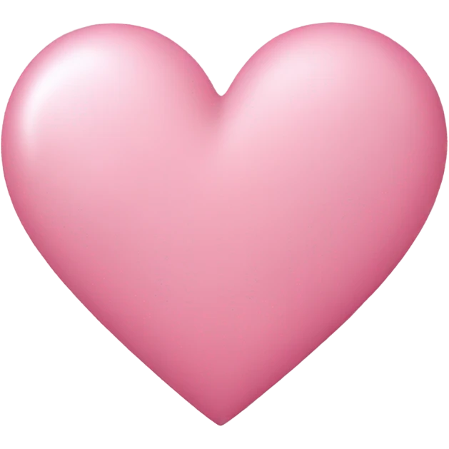 Pink heart emoji