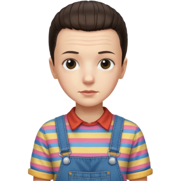 Eleven from stranger things season 3 episode 2 emoji