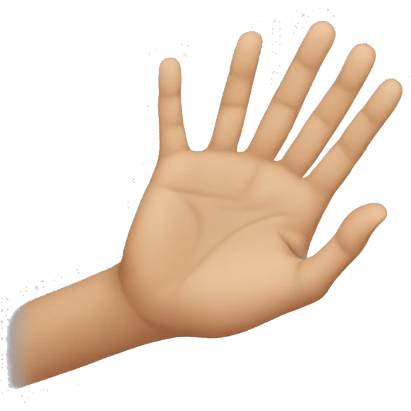Outstretched Hands emoji