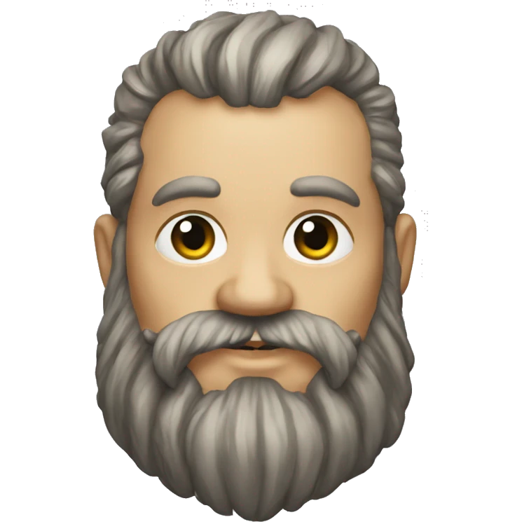warhammer dwarf with big beard emoji