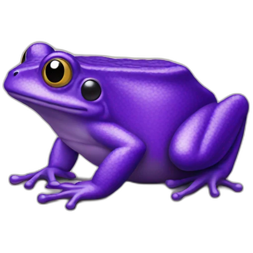 purple frog emoji