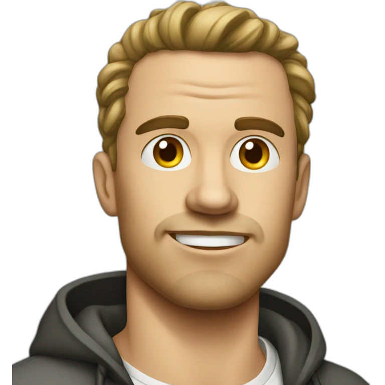 cartoon douchebag emoji