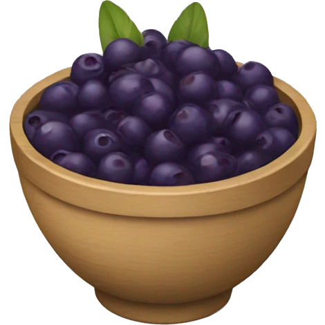 Açaí bowl emoji