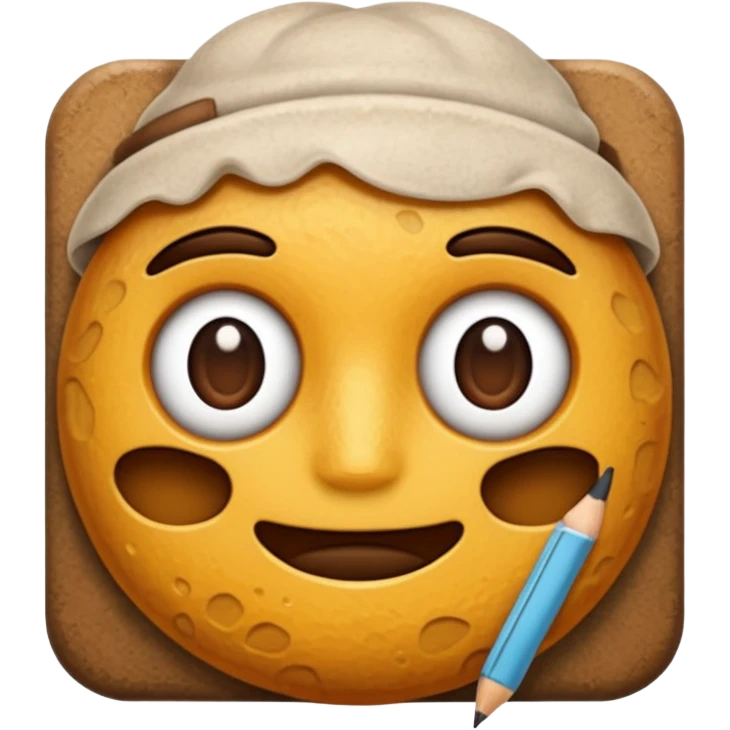 gommage avec ecriture emoji