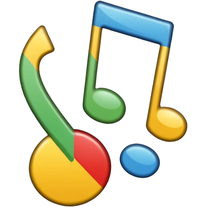 muzyka tworzona przez ai - ikona emoji