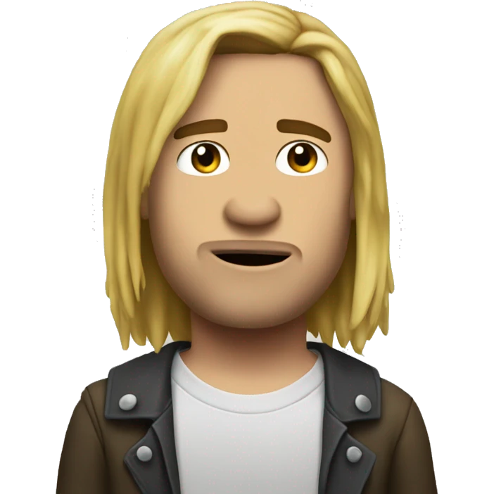 Kirt cobain emoji