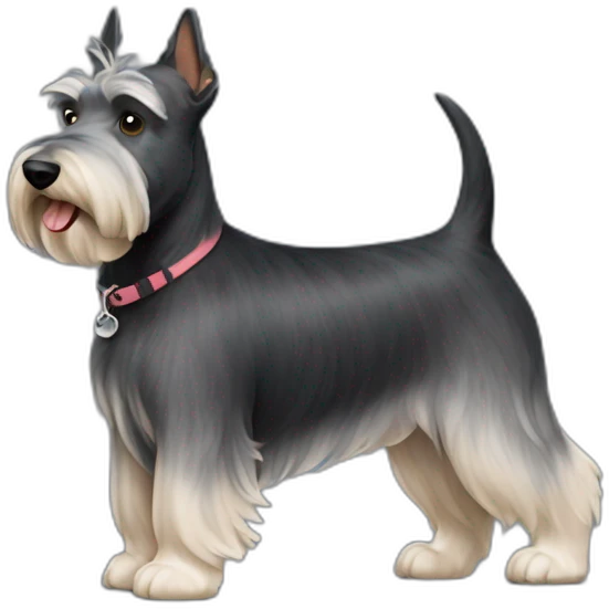 scottish-terrier-dog-walking emoji